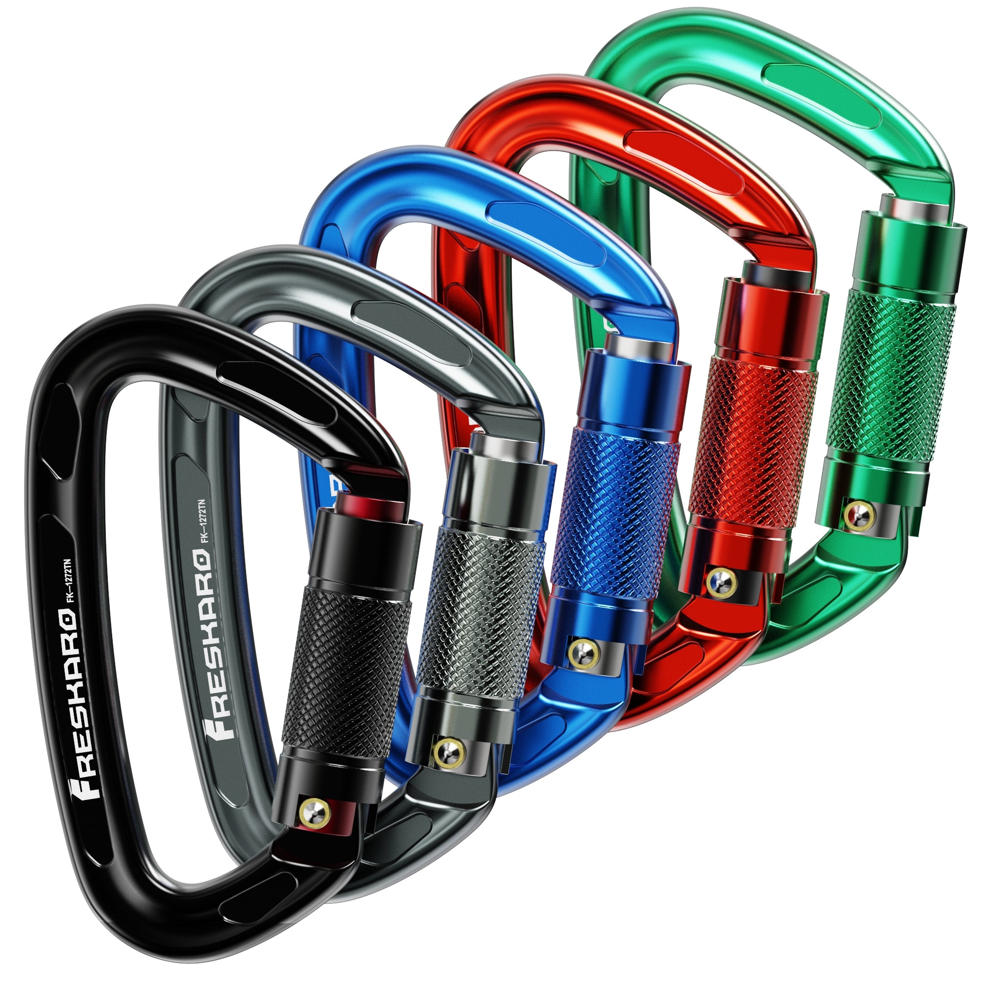 25kn Autlocking Climbing Carabiner UIAA/CE Approved