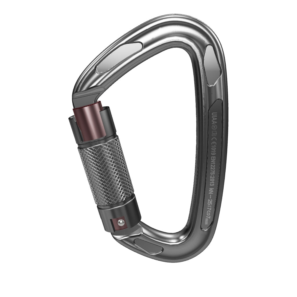 25kn Autlocking Climbing Carabiner UIAA/CE Approved
