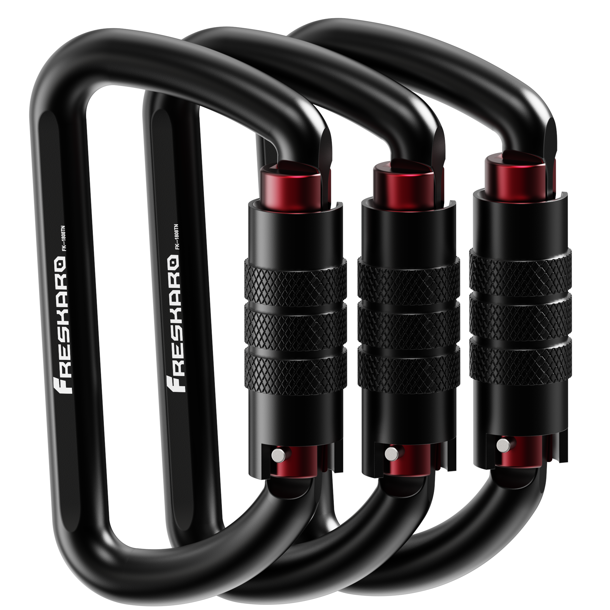 12kN Best Seller Auto Locking Carabiner Clip