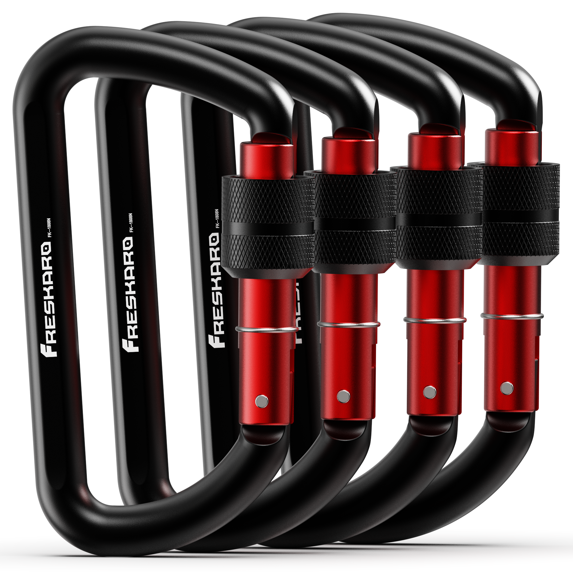 Ultimate Easy use 12kN Screwgate Carabiner Clip