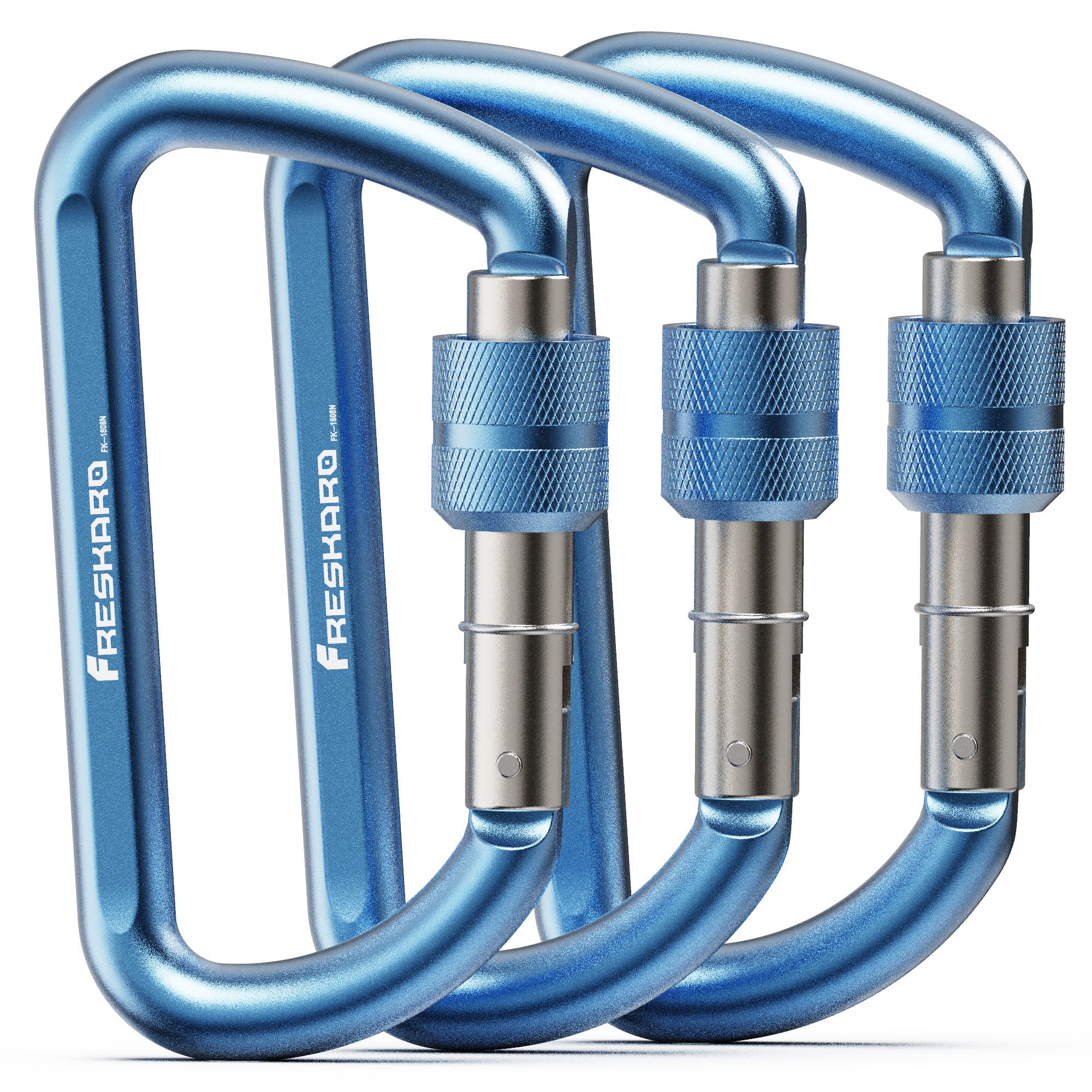 Ultimate Easy use 12kN Screwgate Carabiner Clip