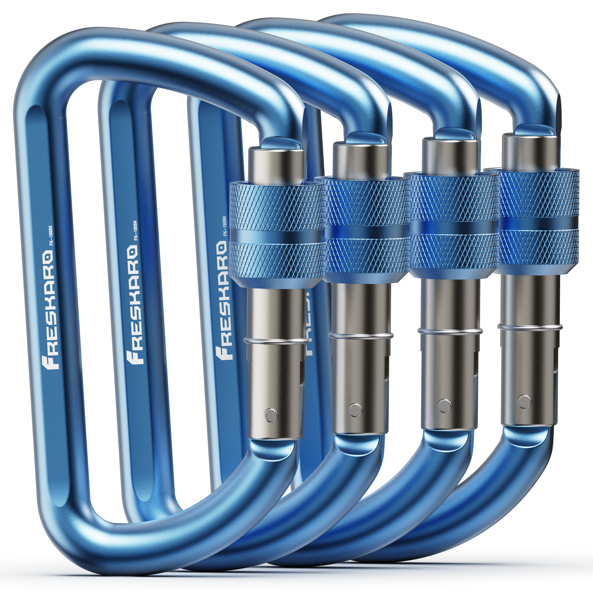 Ultimate Easy use 12kN Screwgate Carabiner Clip