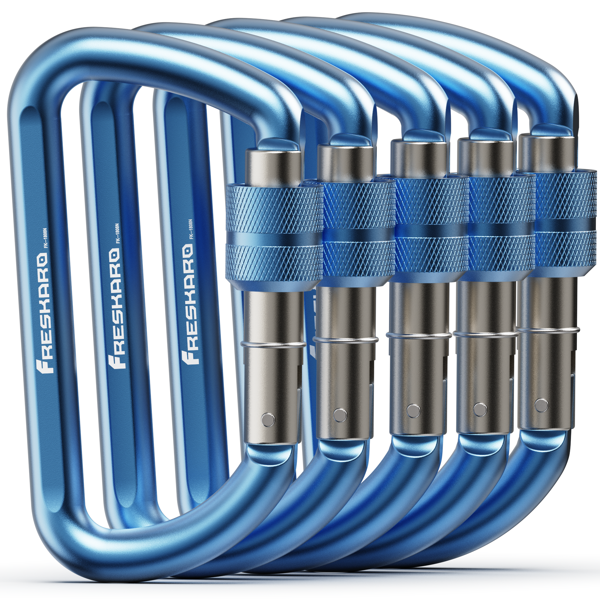 Ultimate Easy use 12kN Screwgate Carabiner Clip