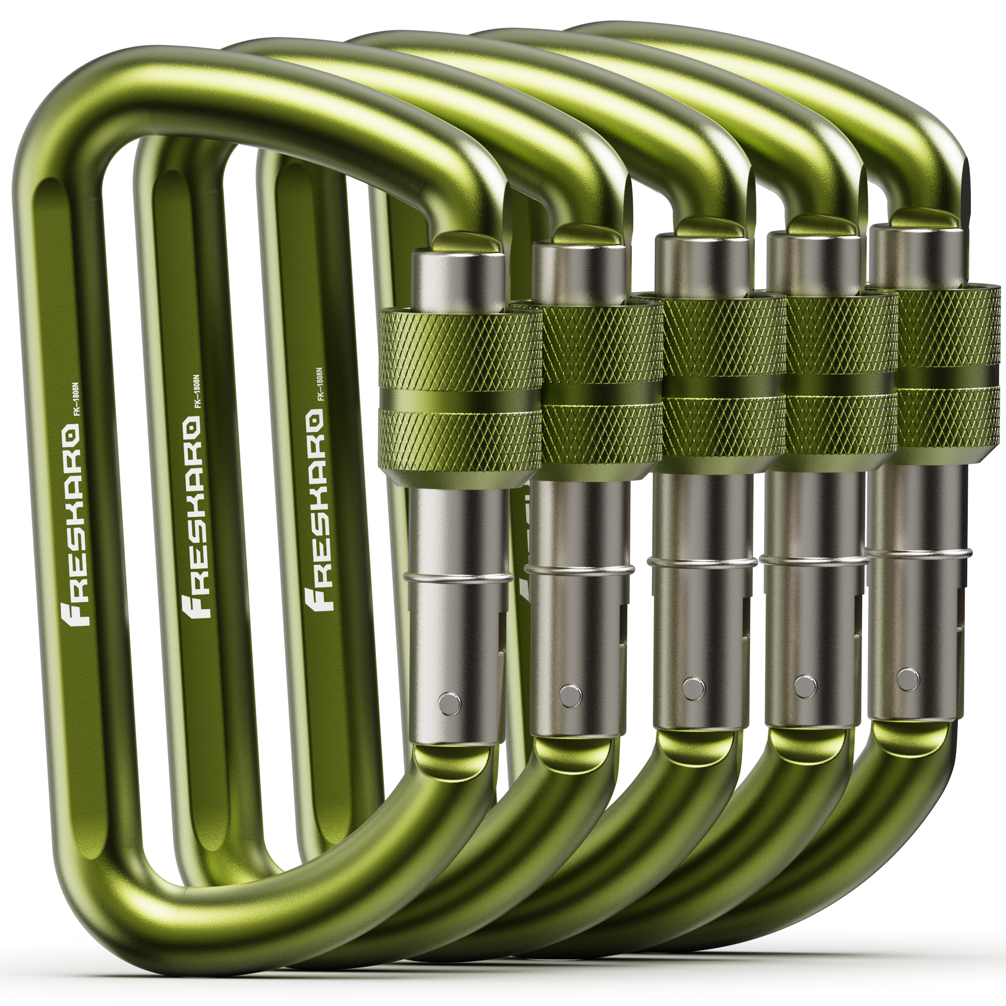 Ultimate Easy use 12kN Screwgate Carabiner Clip