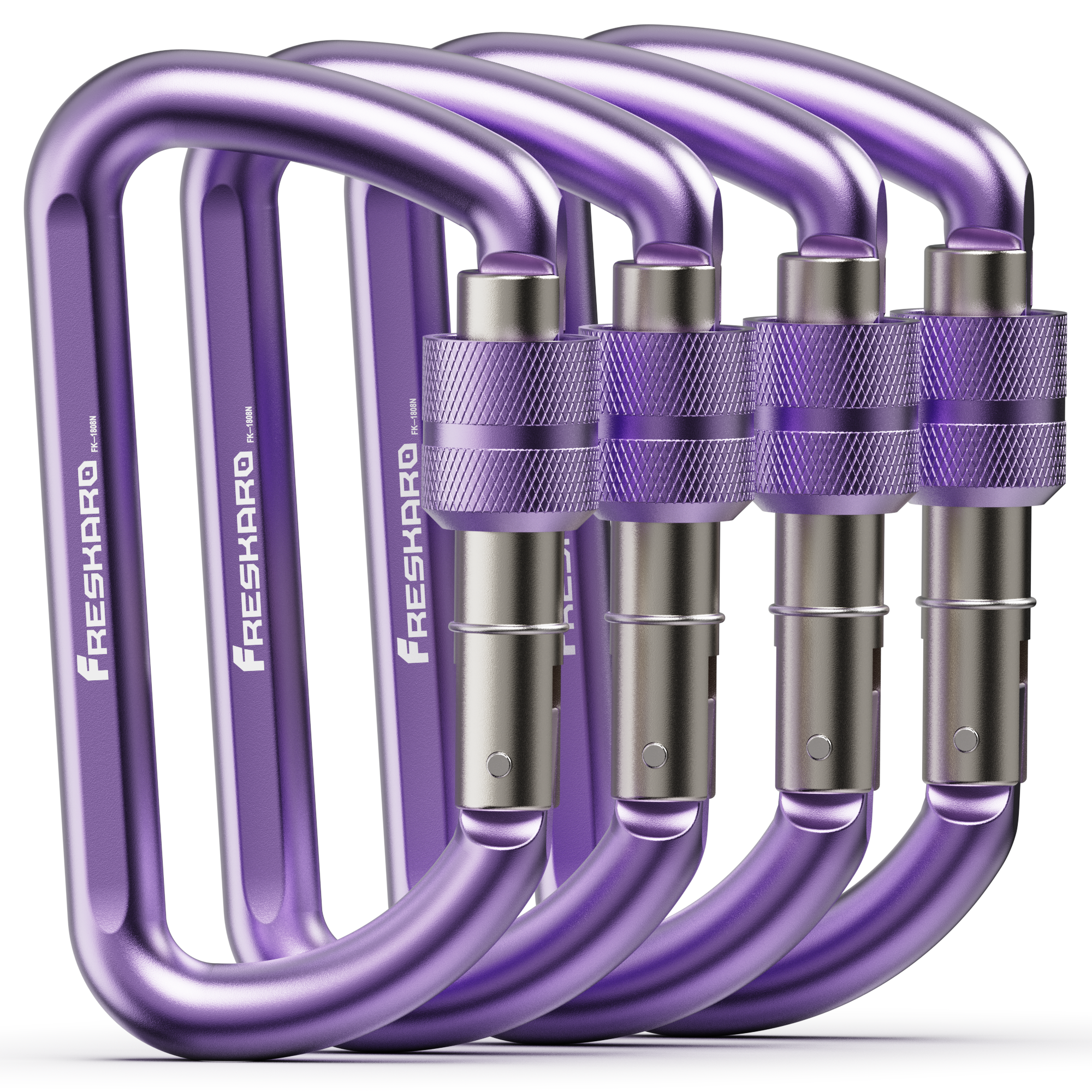 Ultimate Easy use 12kN Screwgate Carabiner Clip