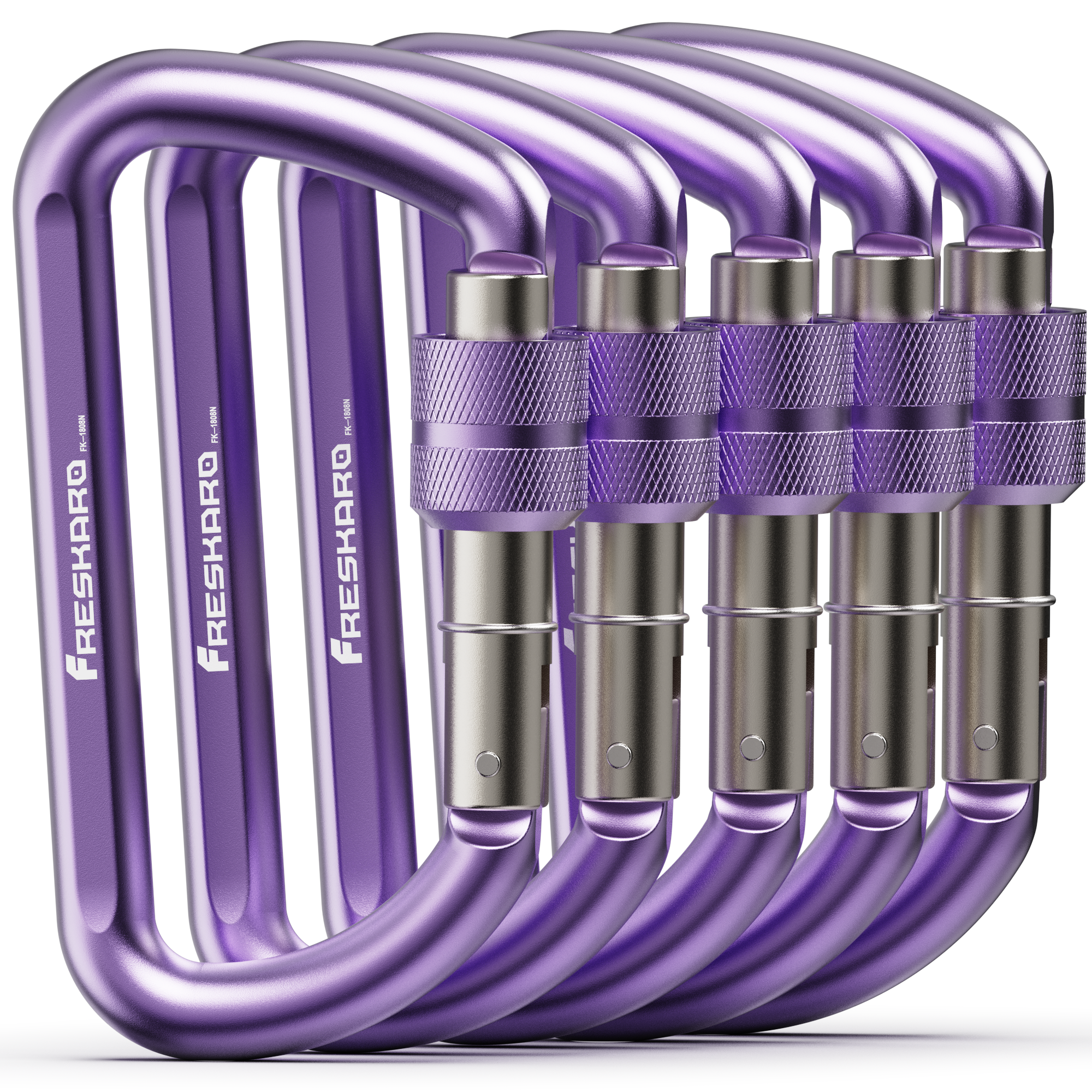 Ultimate Easy use 12kN Screwgate Carabiner Clip