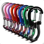 5Pack 1kN Wiregate 360Degree Carabiner Clip