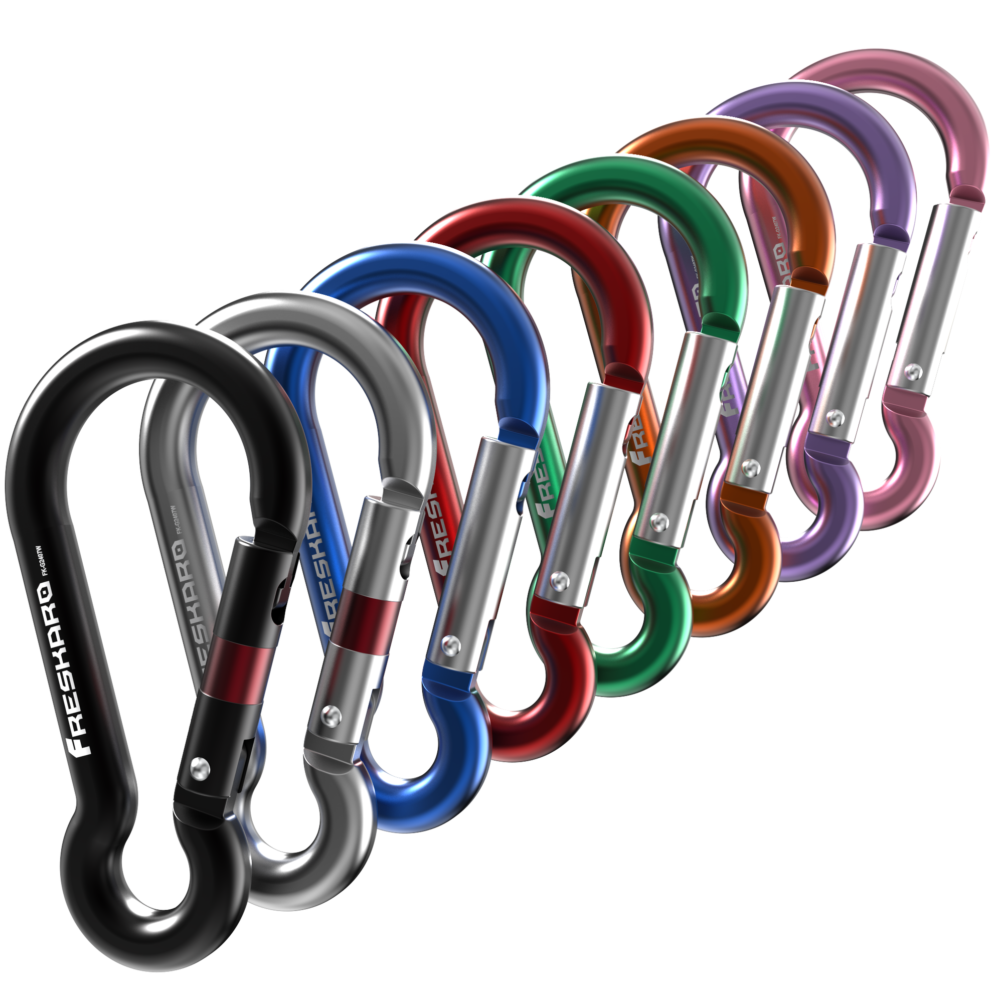 7kN Gaud Pear-shape utility carabiner