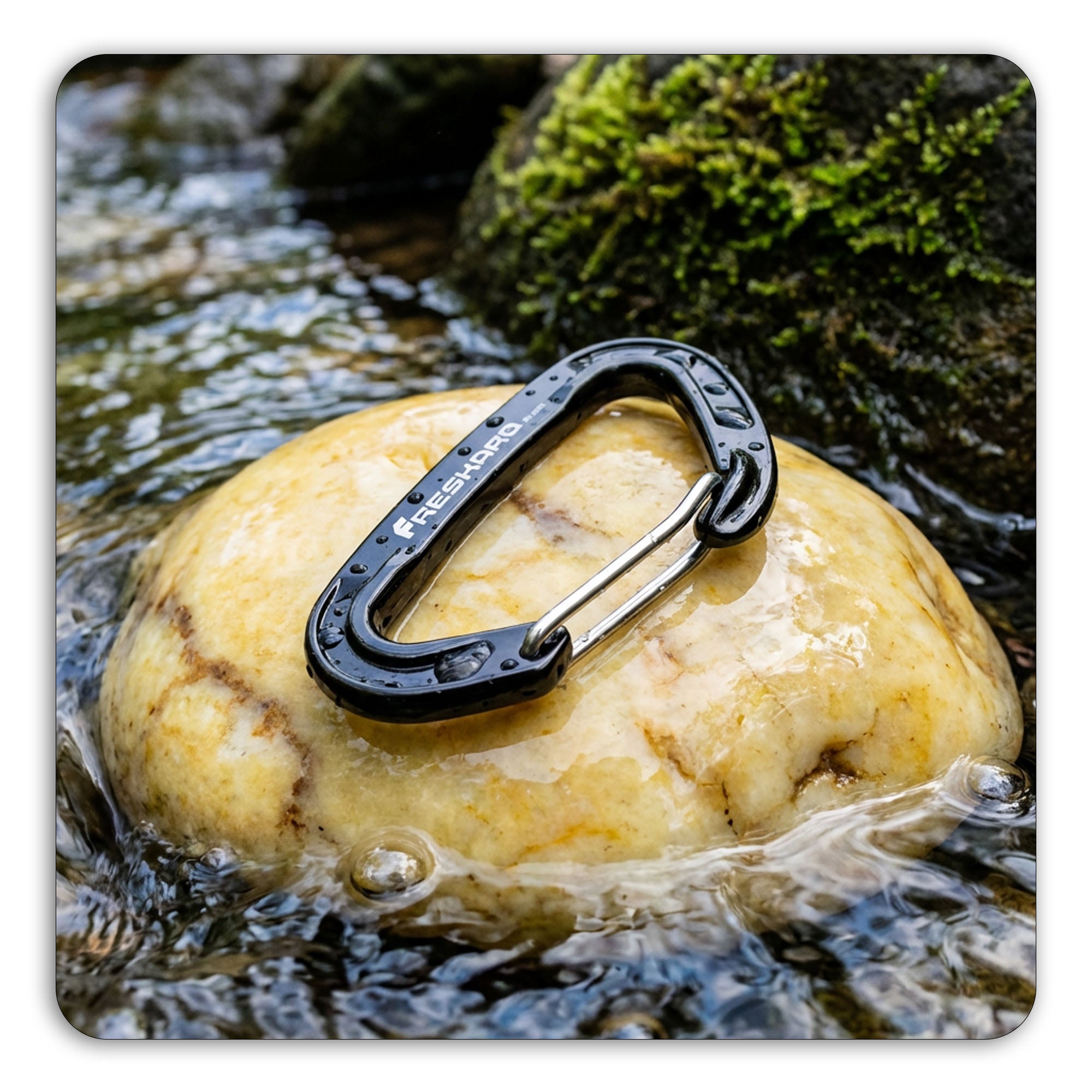 Small 5Pack 8kN Wiregate Carabiner Clip