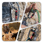 25kN Screw Lock Carabiner Clip climbing Approved