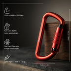 12kN Best Seller Auto Locking Carabiner Clip