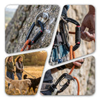 25kn Autlocking Climbing Carabiner UIAA/CE Approved
