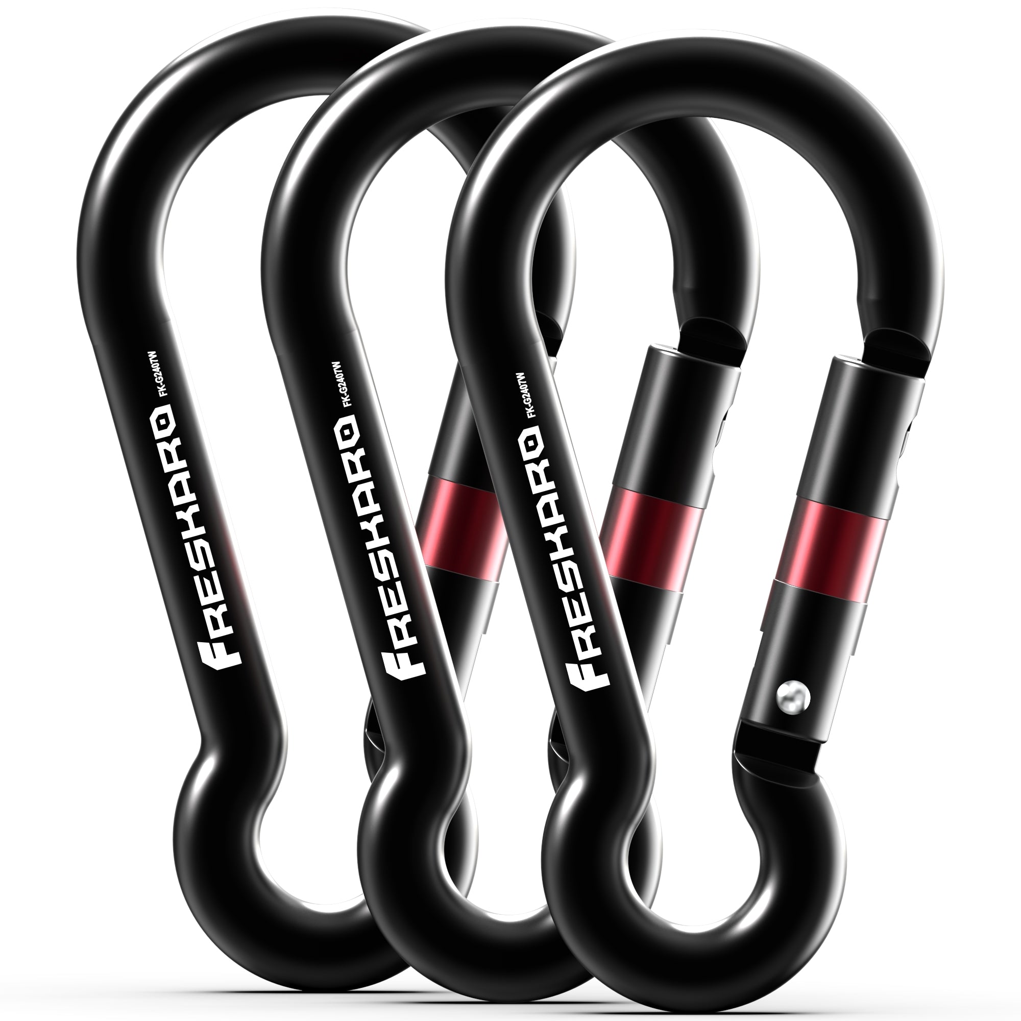 7kN Gaud Pear-shape utility carabiner