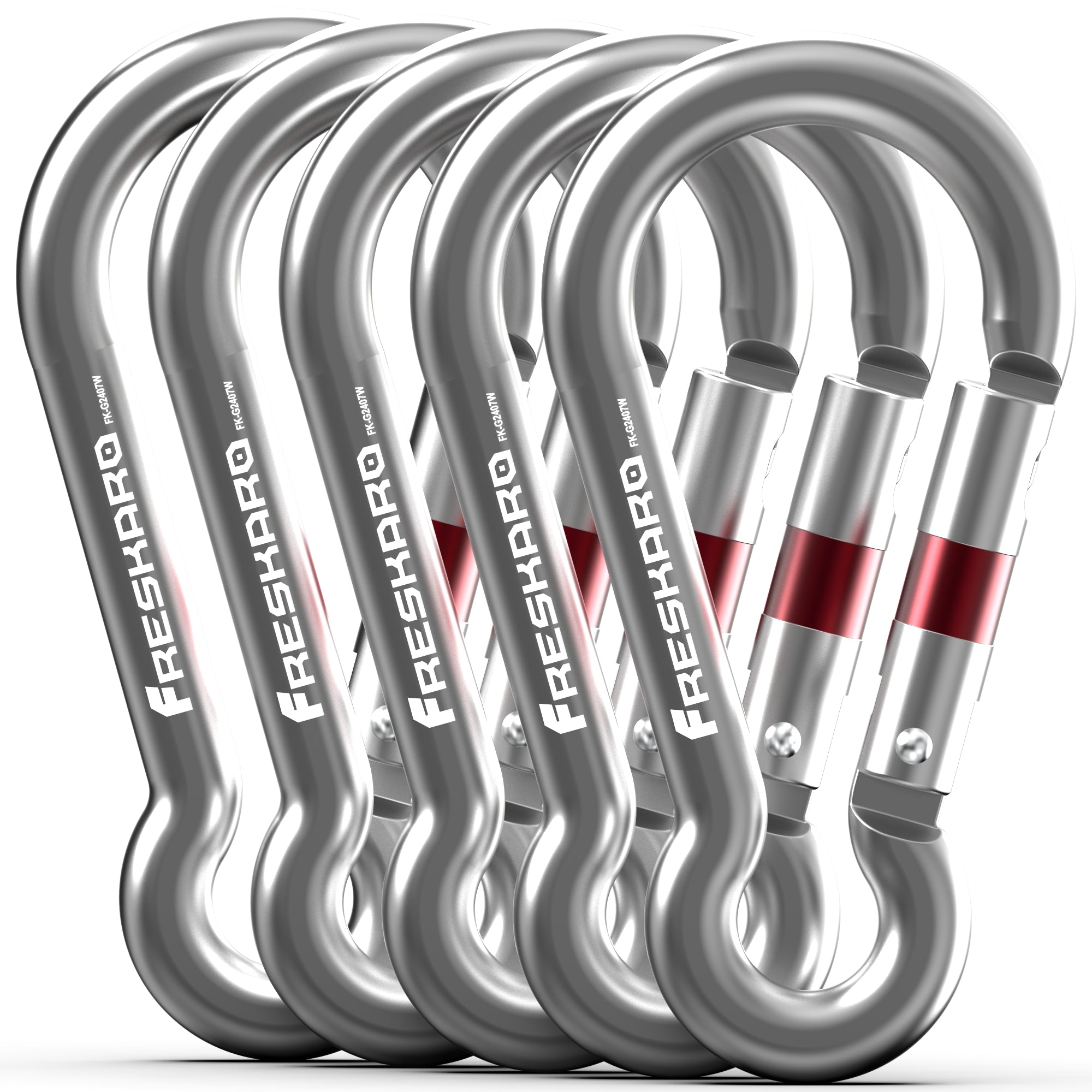 7kN Gaud Pear-shape utility carabiner