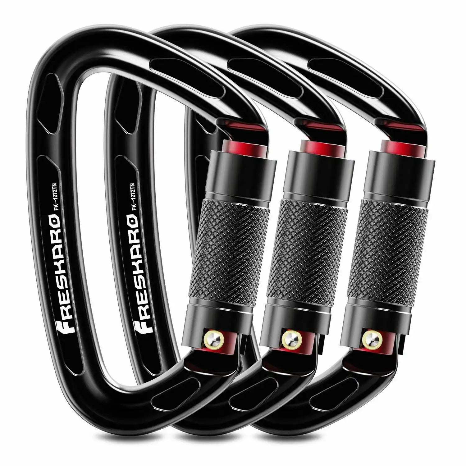 25kn Autlocking Climbing Carabiner UIAA/CE Approved