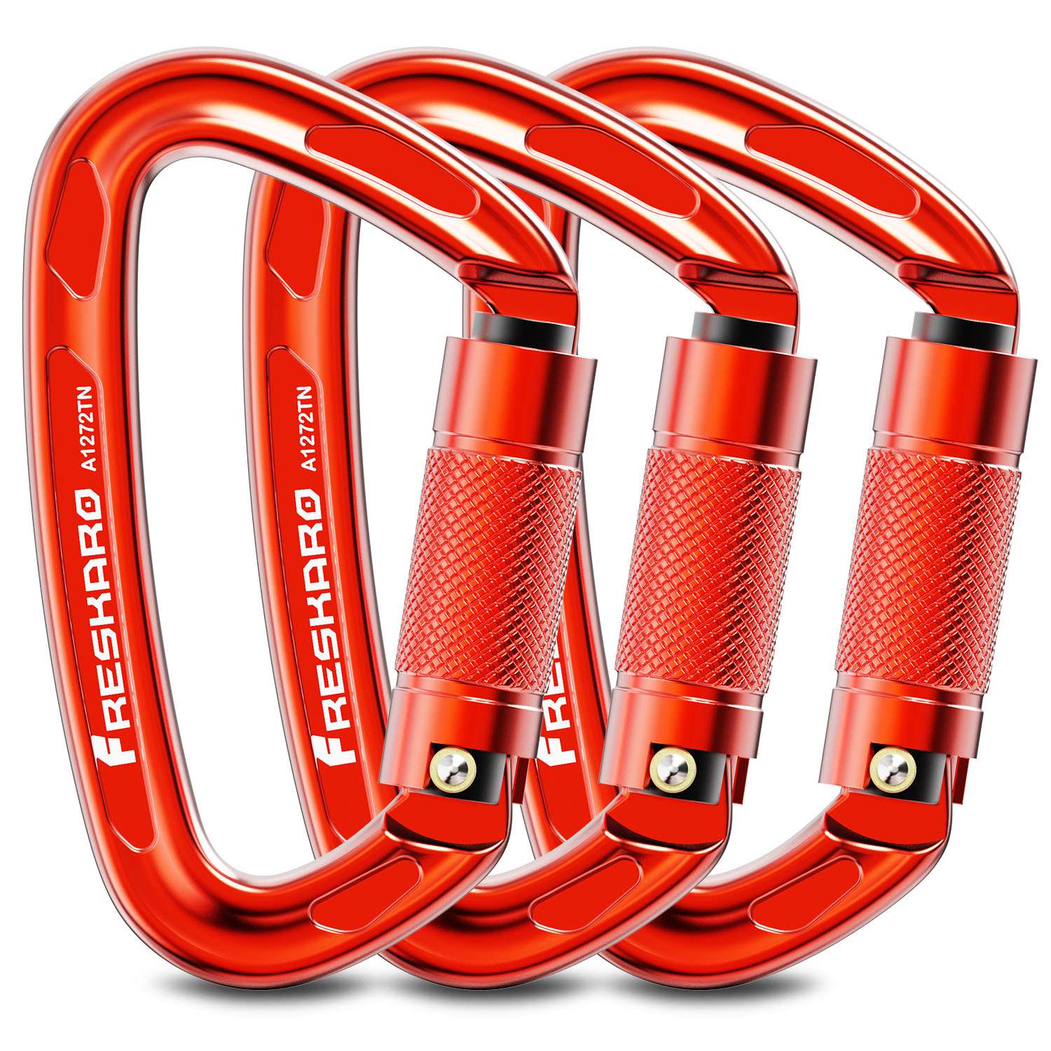 25kn Autlocking Climbing Carabiner UIAA/CE Approved
