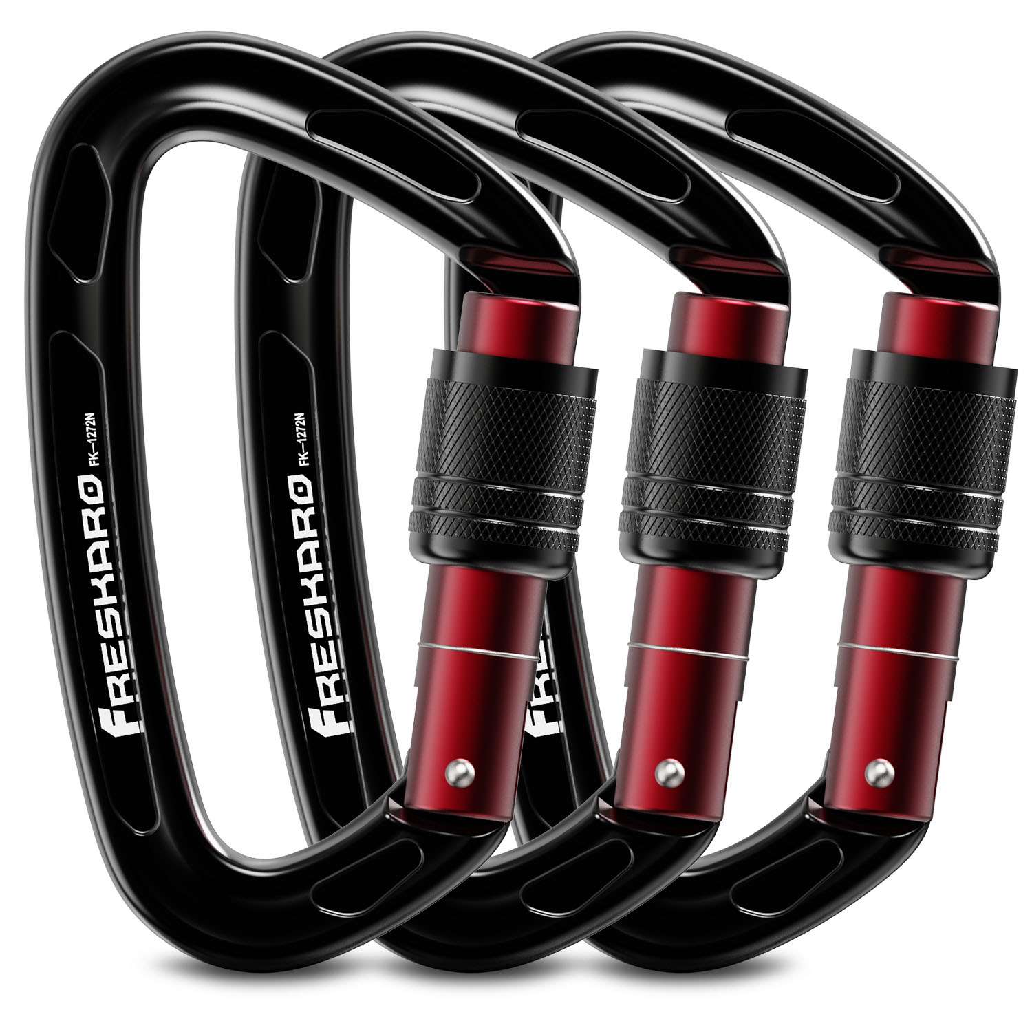 25kN Screw Lock Carabiner Clip climbing Approved