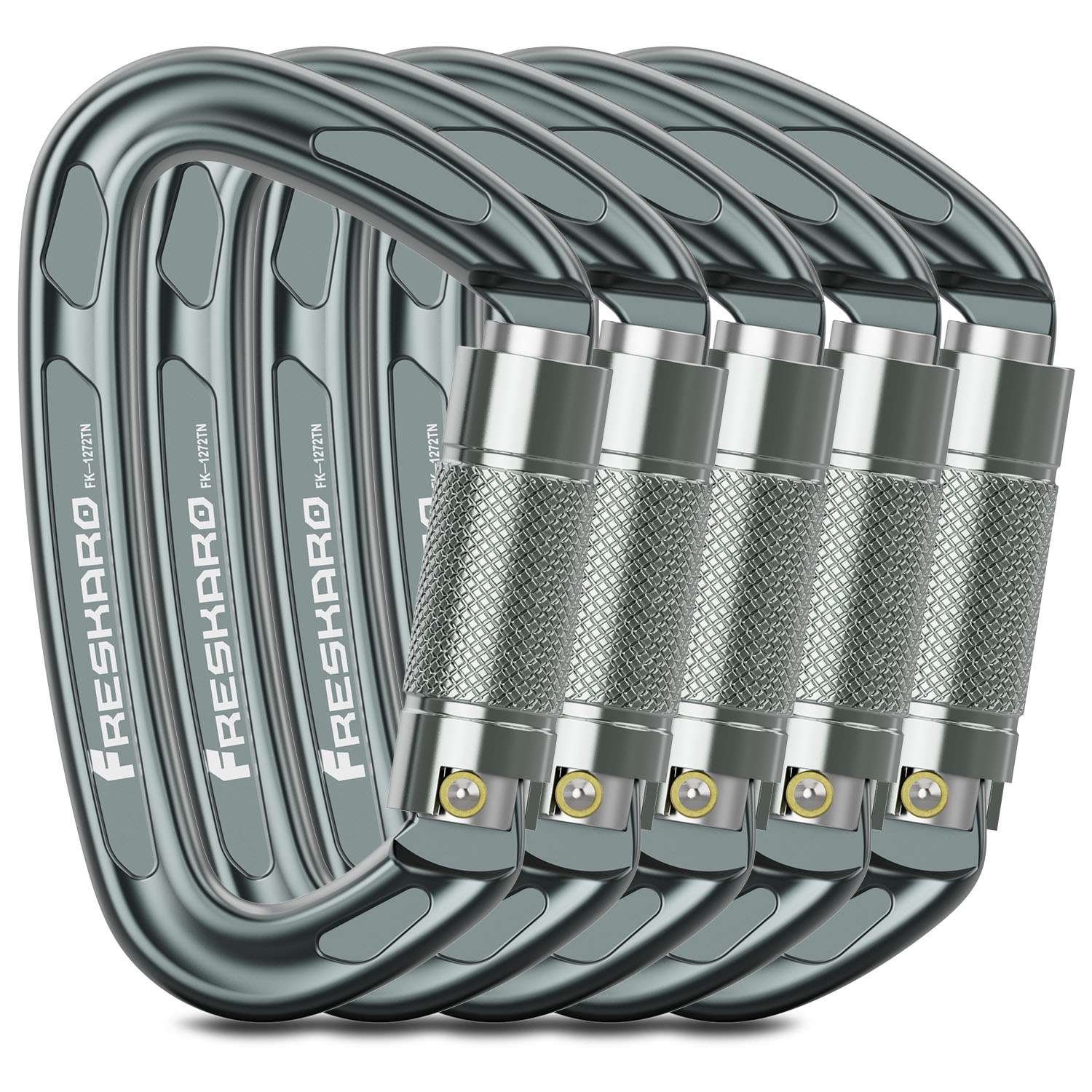 25kn Autlocking Climbing Carabiner UIAA/CE Approved