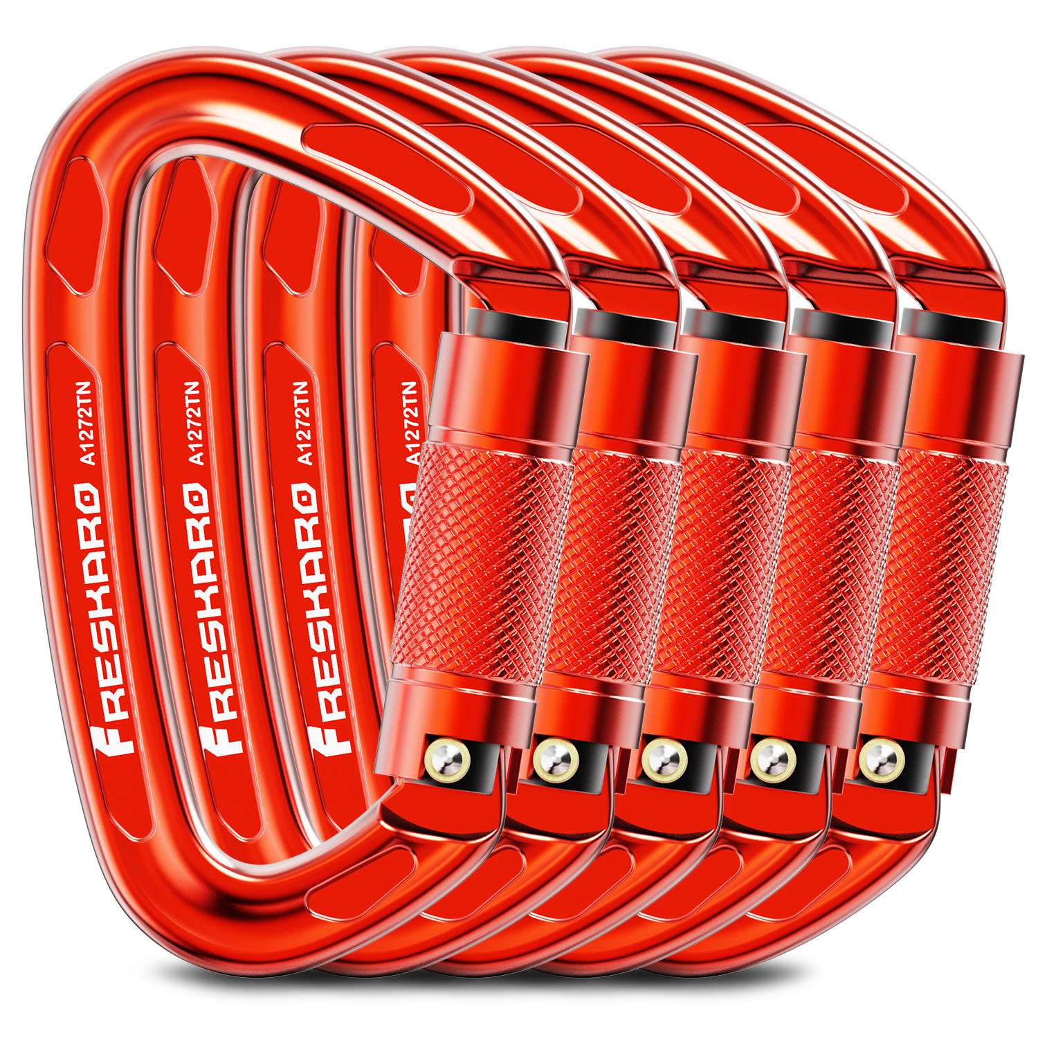 25kn Autlocking Climbing Carabiner UIAA/CE Approved