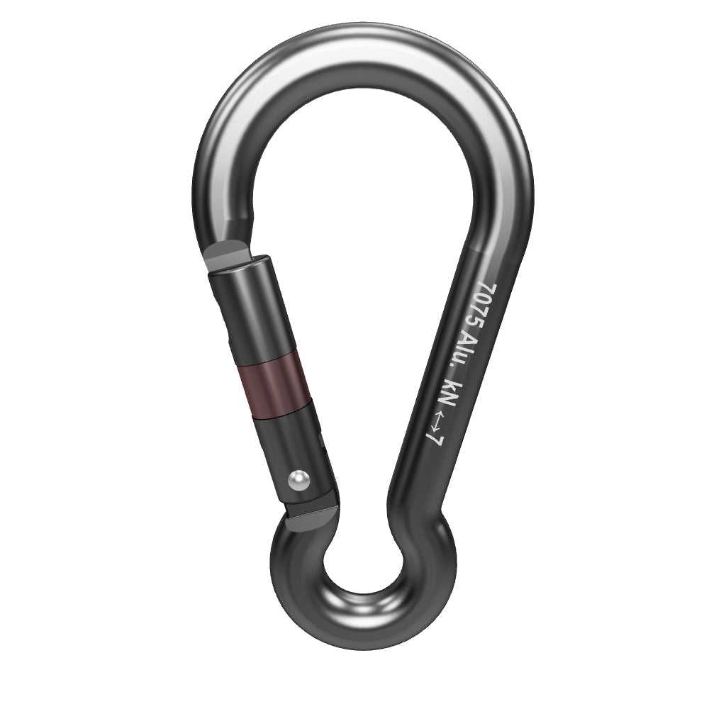 7kN Gaud Pear-shape utility carabiner